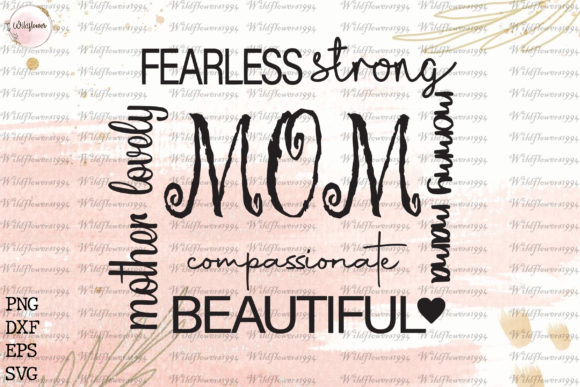 Mom Phrase Collage SVG: Crafts & Graphics Review