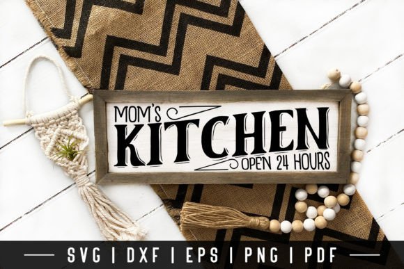 Mom's Kitchen SVG: Crafts & Graphics Review