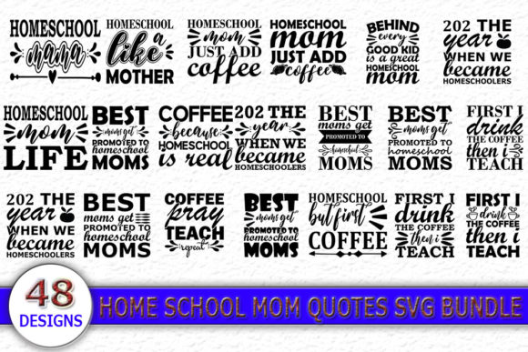 Review: Homeschool Mom Quotes SVG Designs Bundle